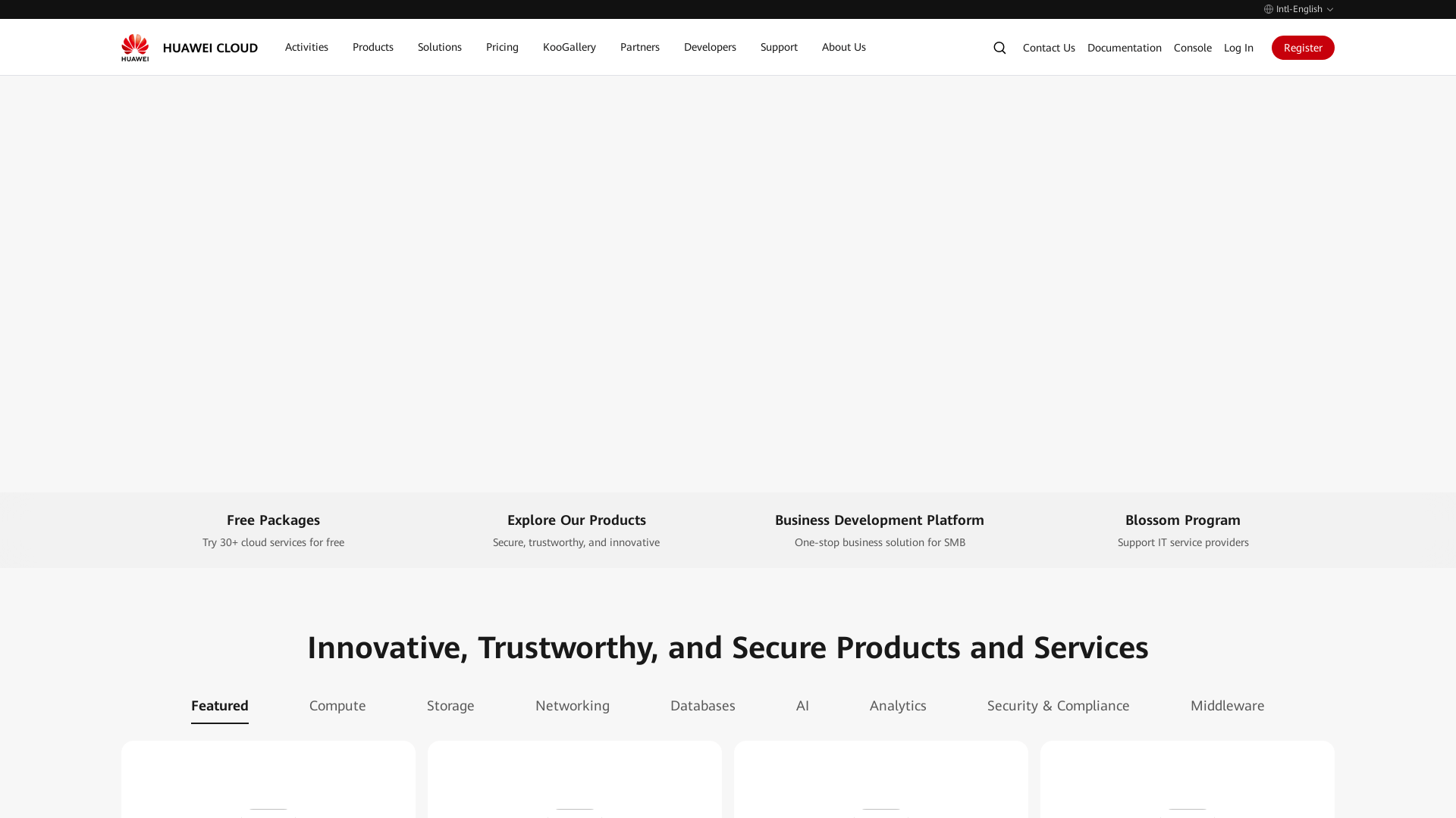 Screenshot of obs website