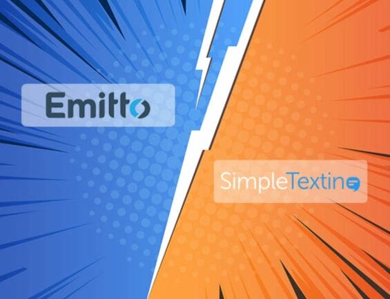 Emitto vs SimpleTexting [Alternatives Review 2021]