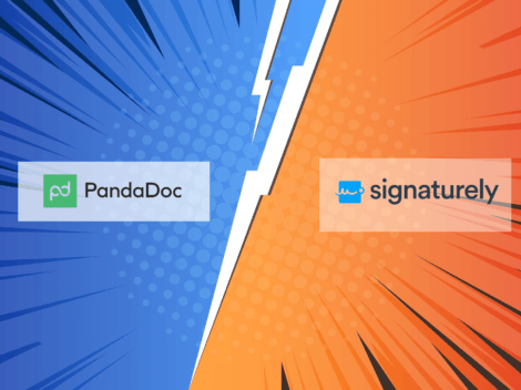 Comparison Review PandaDoc vs Signaturely: SaaS Battle for E-Signature Supremacy cover