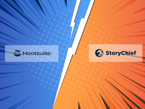 Comparison Review HootSuite.com vs StoryChief.com: SaaS Battle for Content Management Dominance cover